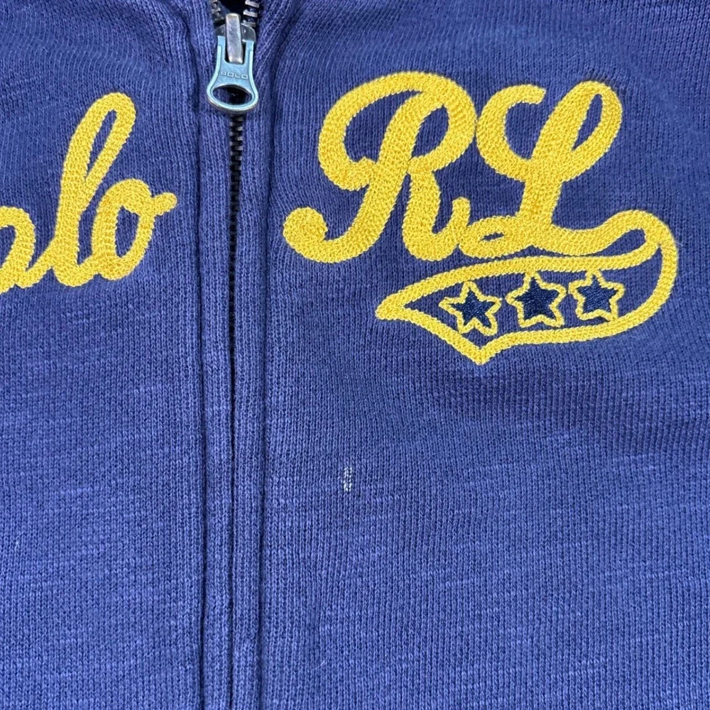 Polo Ralph Lauren RL Chainstitch Zip Up Hoodie Youth